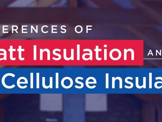 5 differences of batt insulation and cellulose insulation