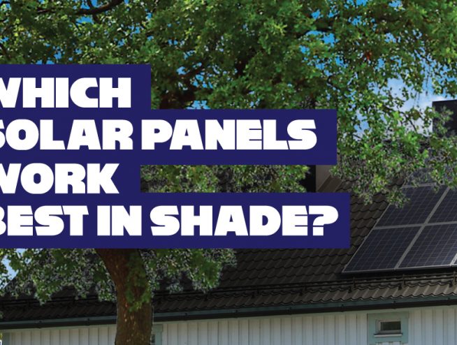 which solar panels work best in shade